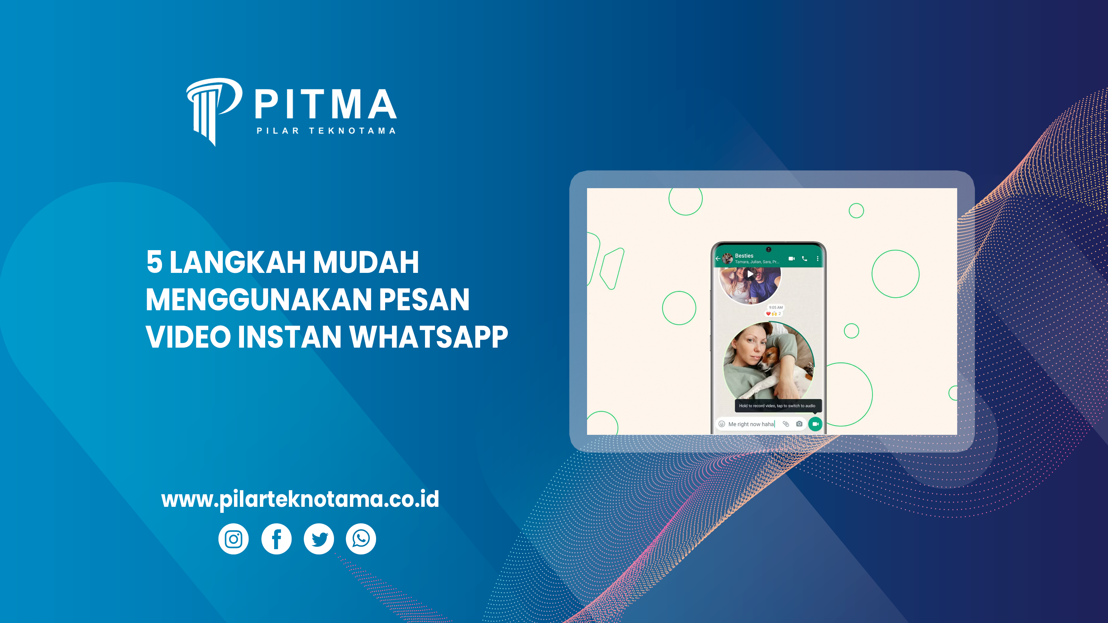 5 Langkah Mudah Menggunakan Pesan Video Instan WhatsApp