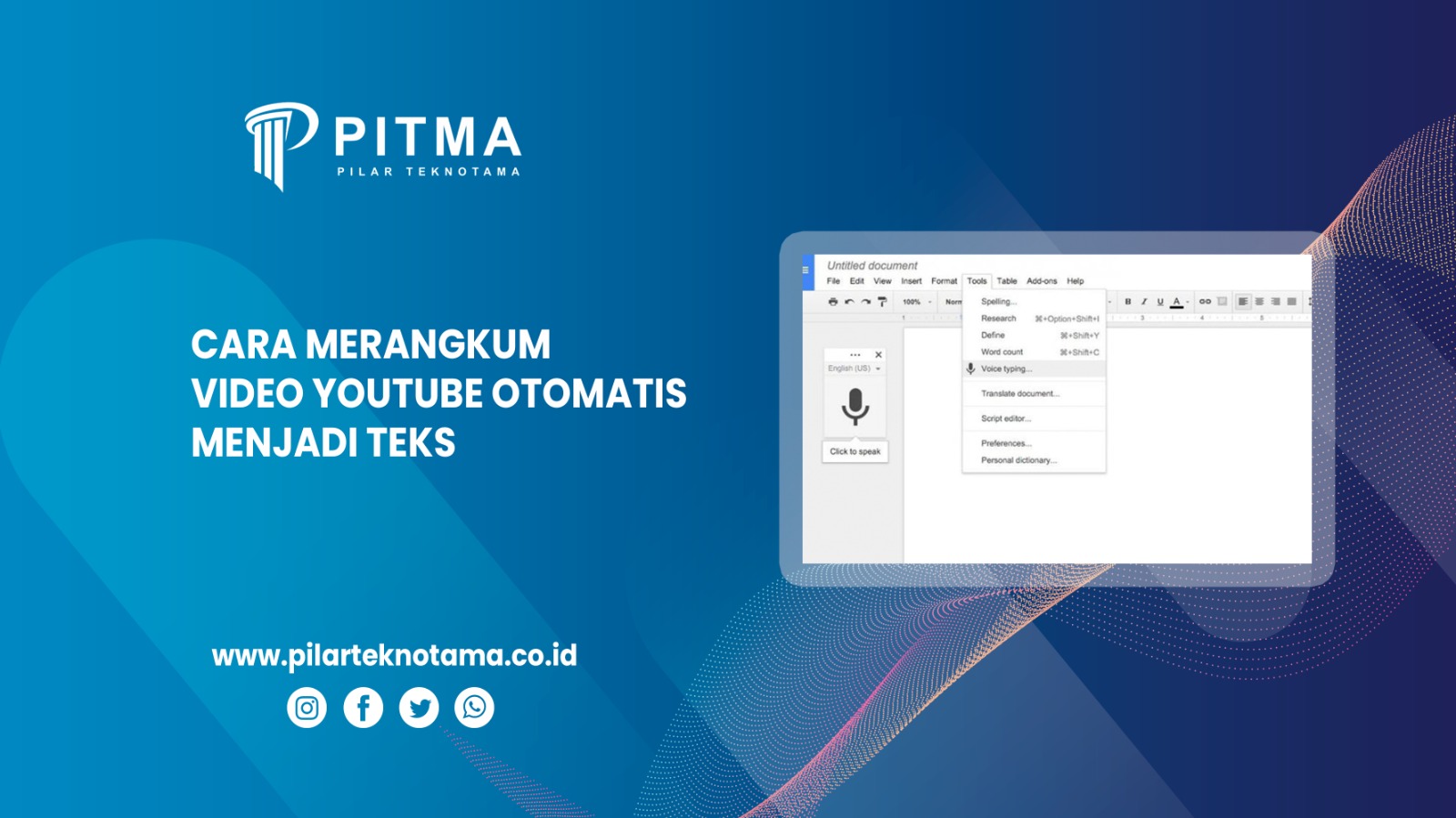 cara Merangkum Video YouTube Otomatis Menjadi Teks