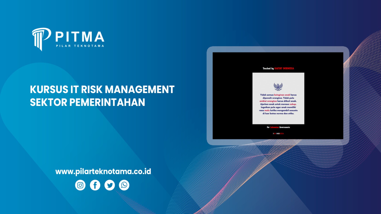 Kursus IT Risk Management Sektor Pemerintahan