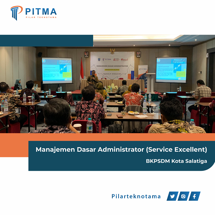Pelatihan Manajemen Dasar Administrator (Service Excellent) — BKPSDM Kota Salatiga