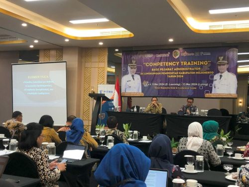 Pelaksanaan Pelatihan Kepemimpinan Efektif (Competency Training Pengawas) - BKPSDM Kab. Mojokerto